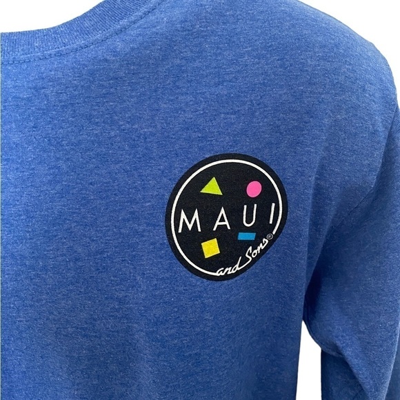 MAUI and SONS Classic Logo Long Sleeve Tee Shirt Men S Small - Picture 3 of 7